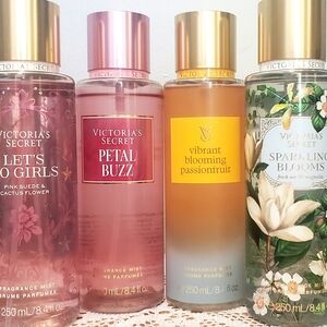 Lot Of 4 Victoria's Secret Fragrance Mists
